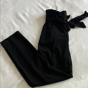 DO+BE Black Straight Leg Slacks